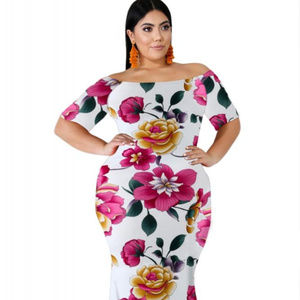 NEW! PLUS CALIFORNIA POPPY CASUAL DRESSES!